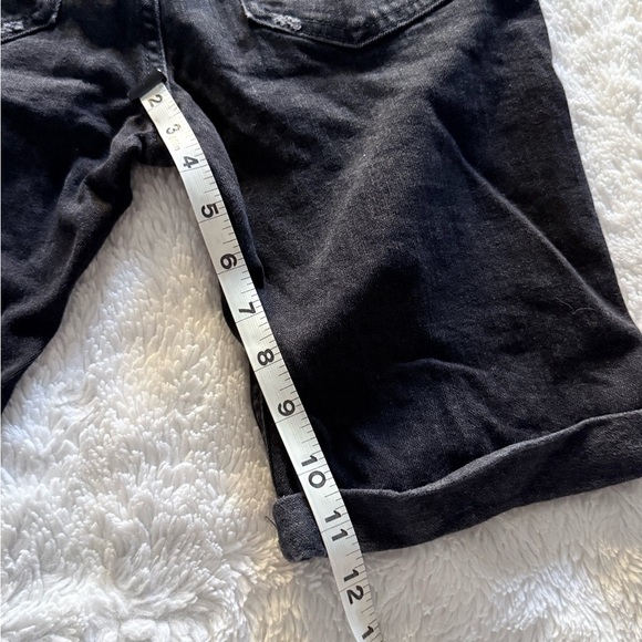 Abercrombie Kids Black Distressed Shorts - Picture 4 of 6